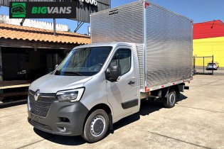 Master 2025 L2H1 0KM Chassi + Baú de Alumínio Prata