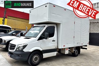 Sprinter 2019 313 Chassi Longo + Baú de Alumínio Branco (BIG-5H12)
