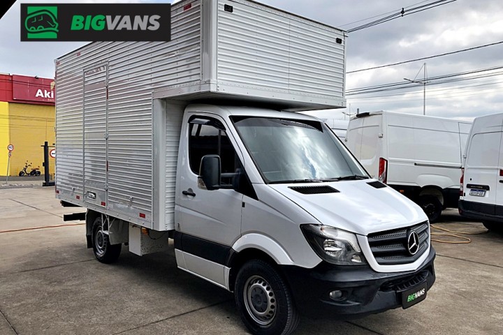Galeria de fotos - Sprinter 2019 313 Chassi Longo + Baú de Alumínio Branco (BIG-5H12)