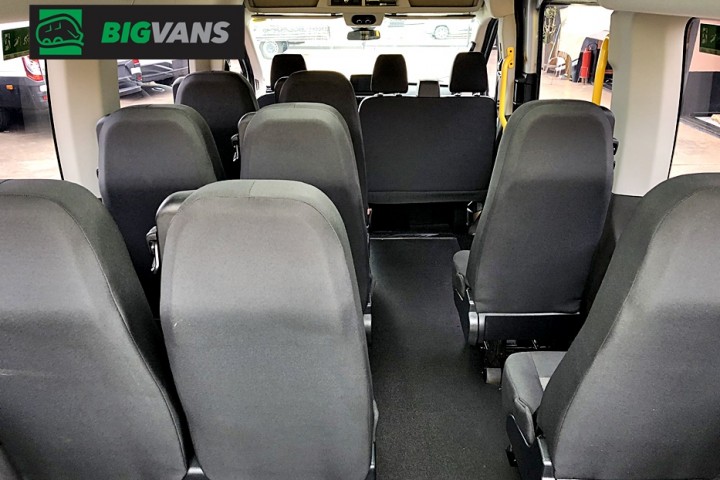 Galeria de fotos - Transit 2023 L3H2 Minibus Automática 15L Prata (BIG-0D83)