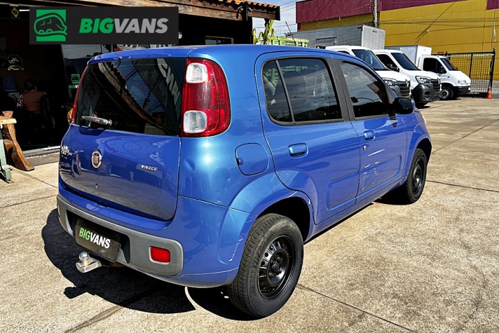 Galeria de fotos - Fiat Uno 2011 Vivace 1.0 Flex Azul (BIG-5463)
