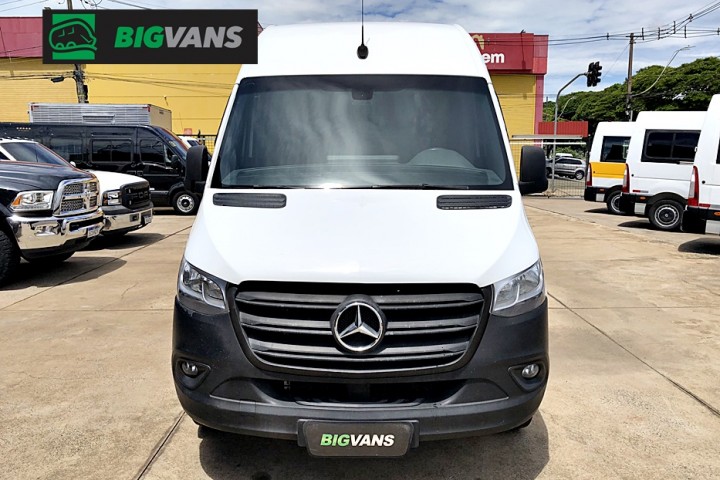 Galeria de fotos - Sprinter 2023 315 Furgão Extra Longo Teto Alto Branco (CON-4H12)