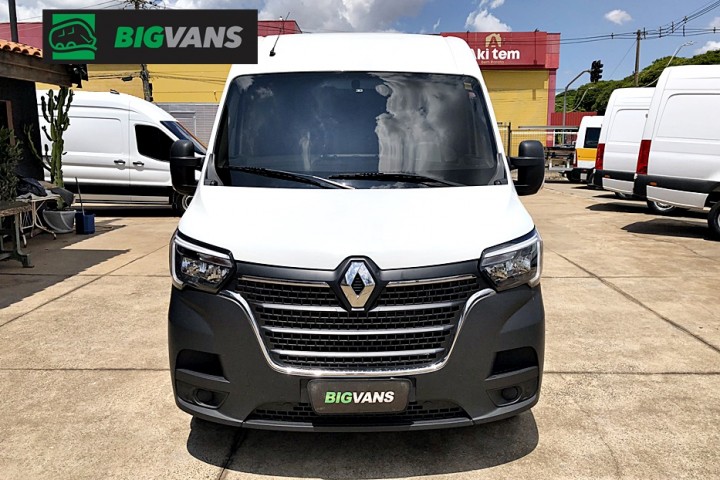 Galeria de fotos - Master 2025 L2H2 Furgão Longo Teto Alto Completo Branco (BIG-7D40)