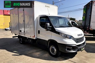 Iveco 2023 Daily 35-160 Chassi + Baú de Alumínio Branca (BIG-0J28)