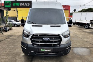 Ford Transit 2023 L2H3 Furgão Longo Completo Prata (BIG-0J72)