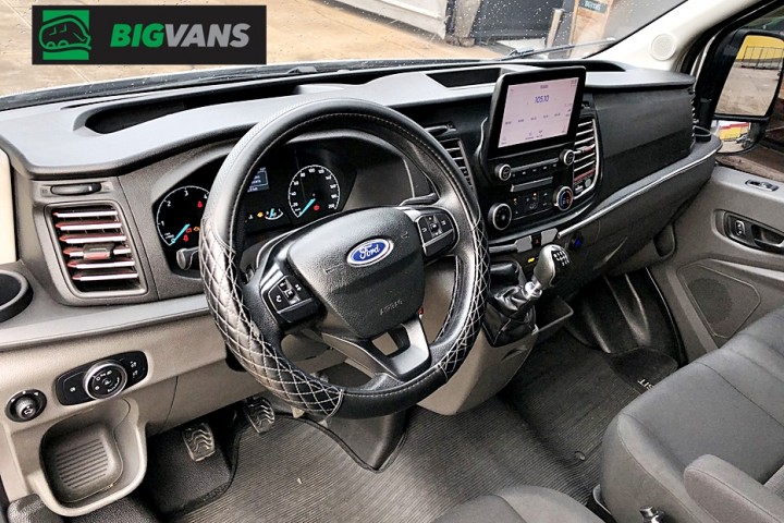 Galeria de fotos - Ford Transit 2023 L2H3 Furgão Longo Completo Prata (BIG-0J72)